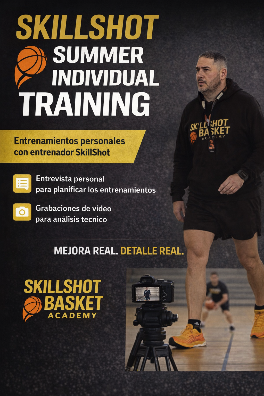 SkillShot Basket: nace en Zaragoza una academia especializada en técnica individual, tiro y bote