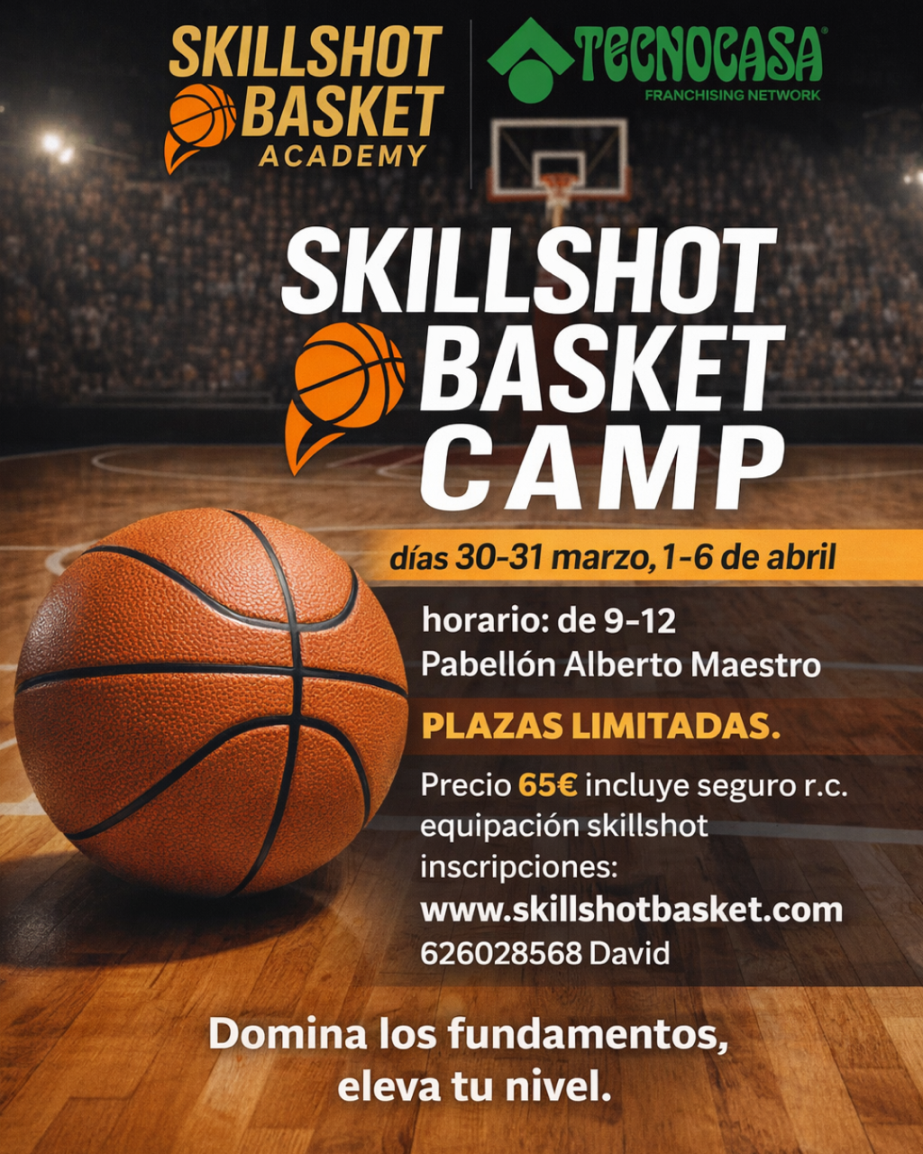  Skillshot Basket lanza su Campus de Semana Santa centrado en la técnica individual