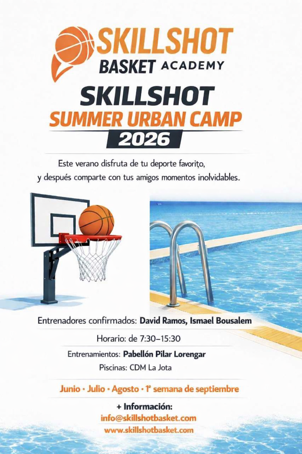 Cartel Campus de Pretemporada SkillShot Basket 2026